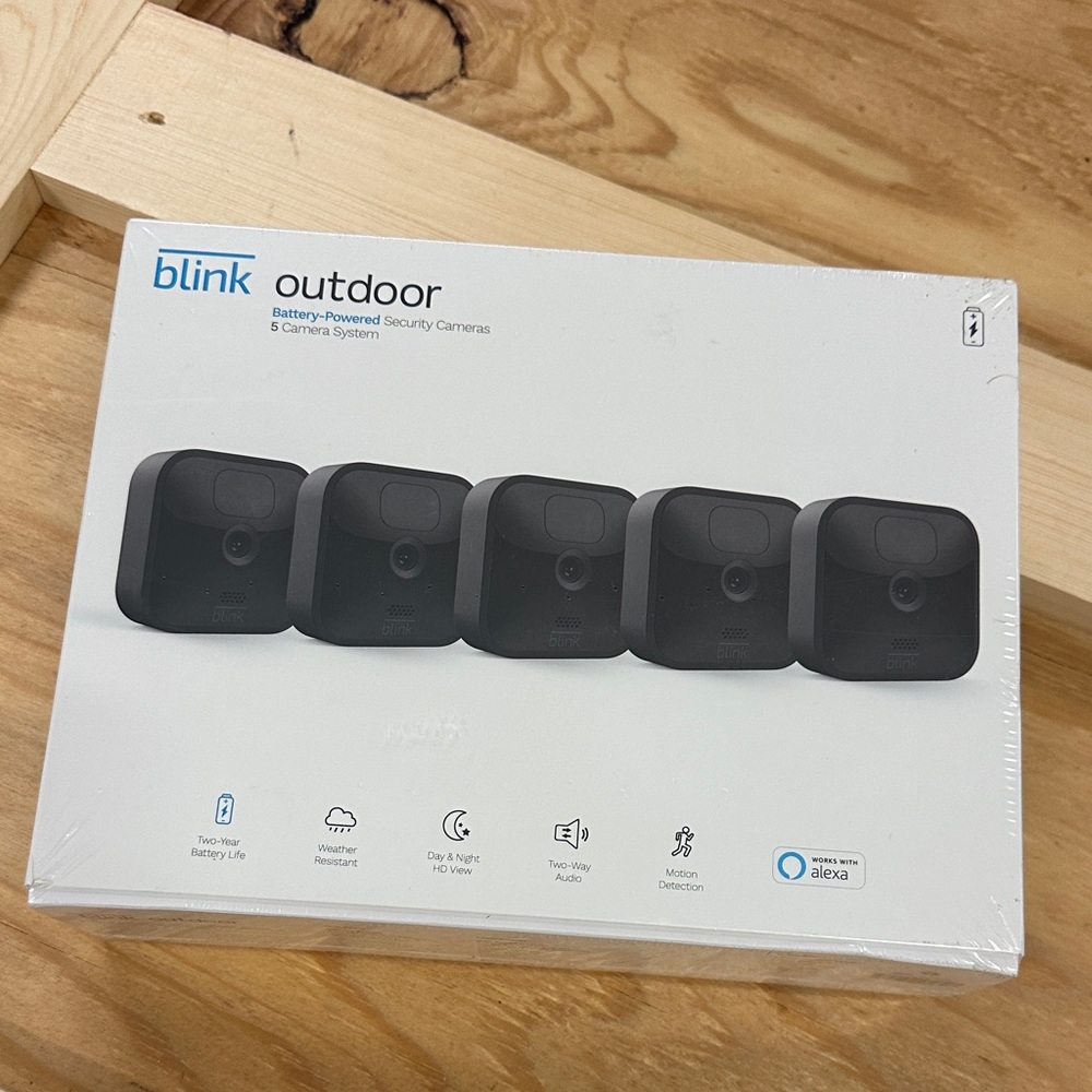 Blink Outdoor 5-Camera System - Black